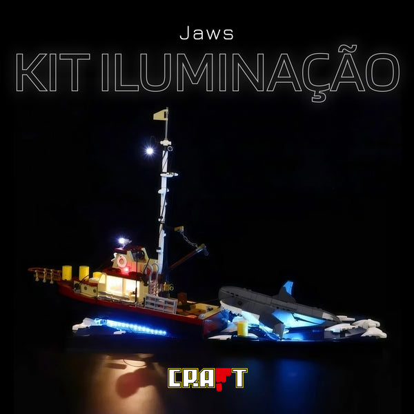Kit de Ilumina&ccedil;&atilde;o para o Tubar&atilde;o Mec&acirc;nico (687 pe&ccedil;as)