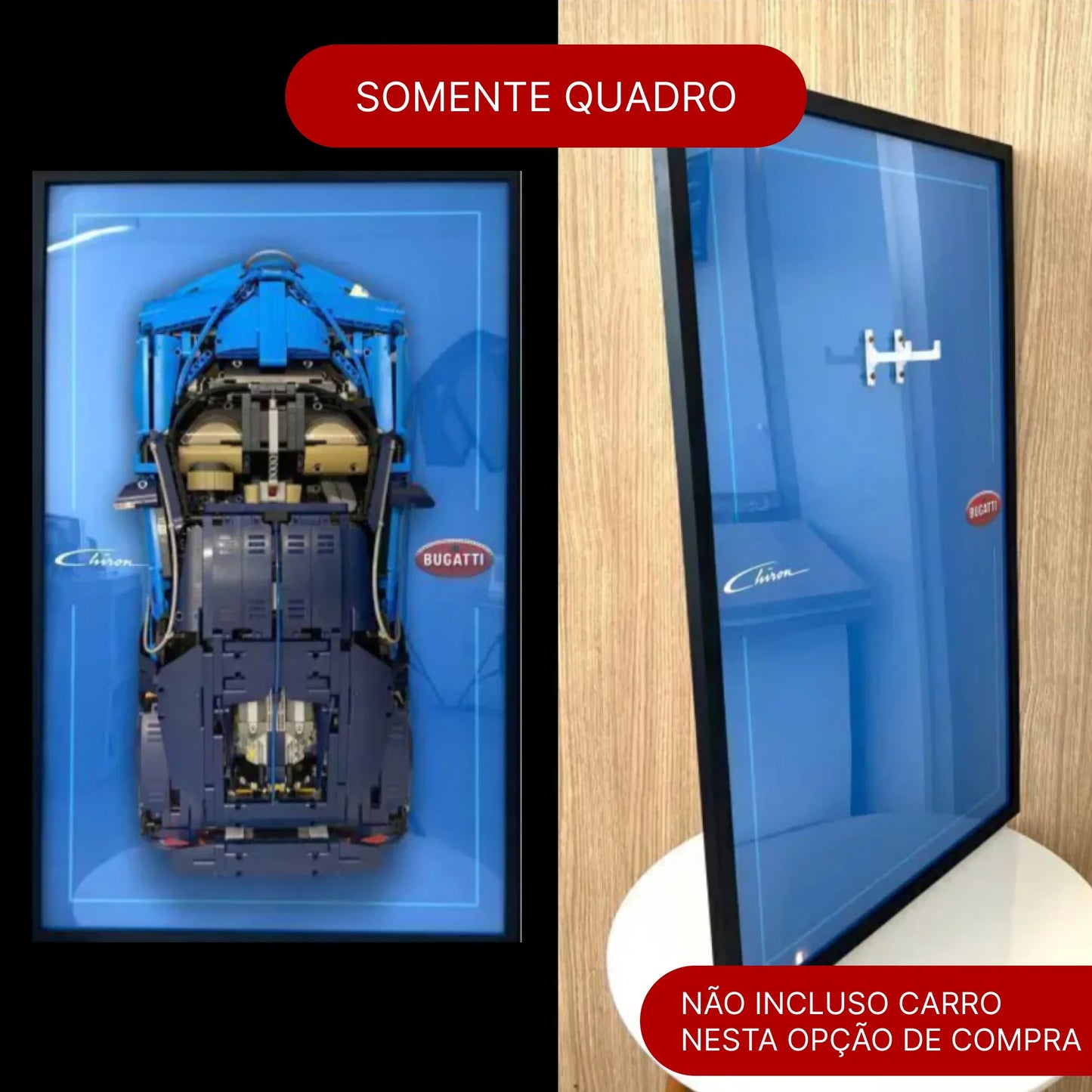 Quadro de Acr&iacute;lico para a Bugatti Chiron
