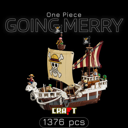 One Piece - Going Merry (1376 pe&ccedil;as)