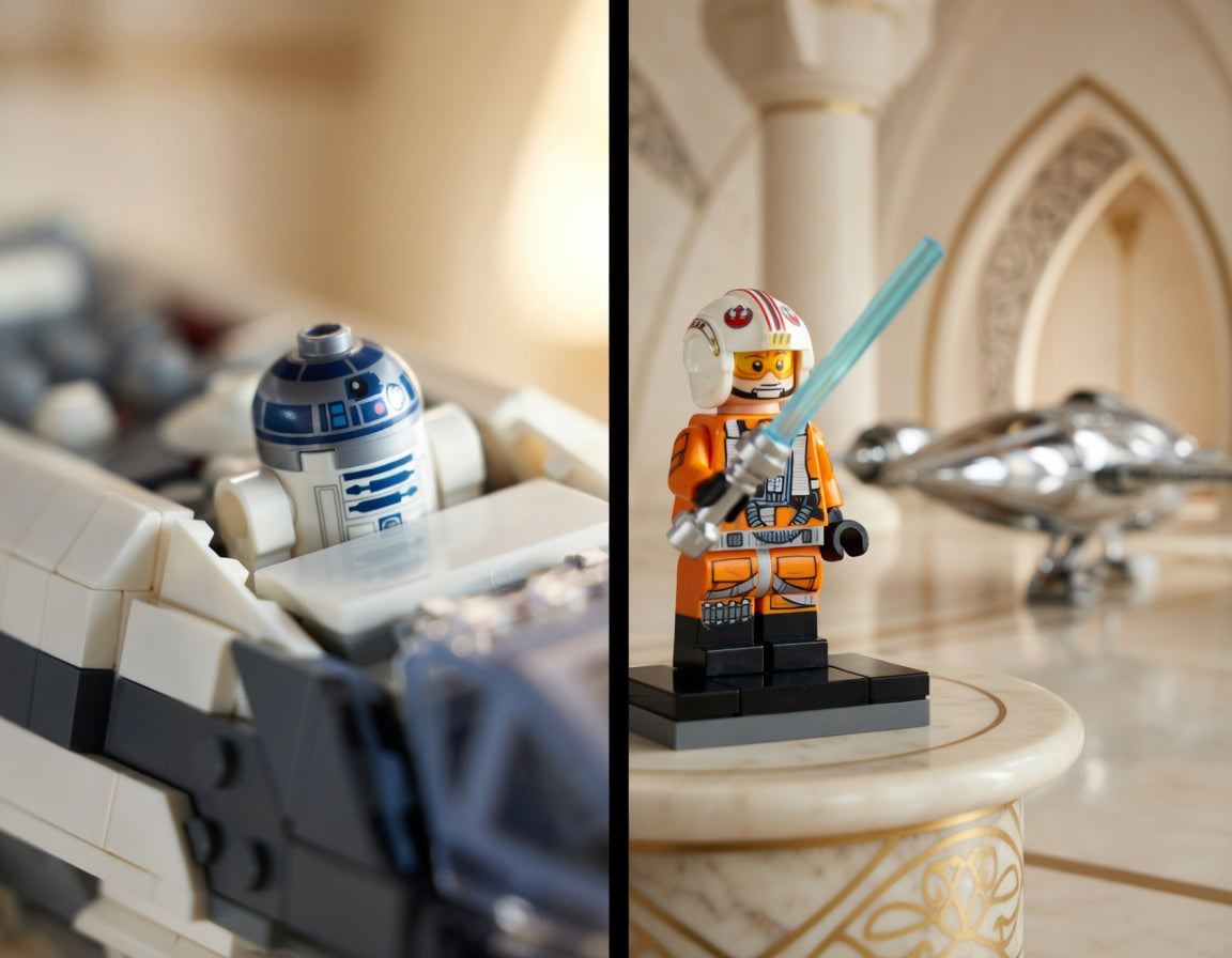 Star Wars - Ca&ccedil;a-Estelar X-Wing (1949 pe&ccedil;as)