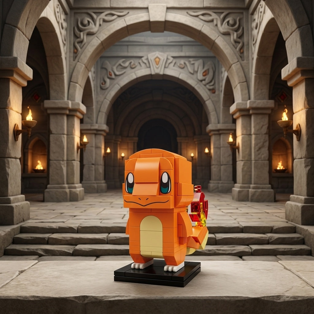 Pok&eacute;mon - Charmander (118 pe&ccedil;as) - imagem 1