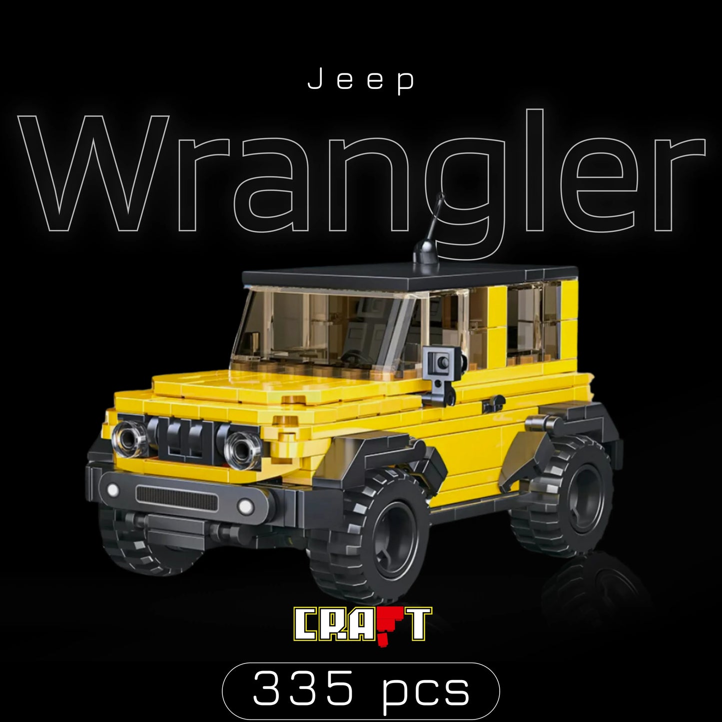 Jeep Wrangler (335 p&ccedil;s) - Brics Craft