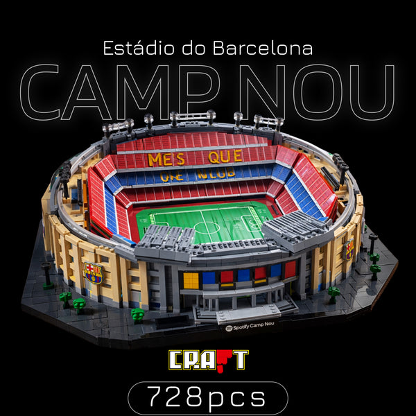 Est&aacute;dio Camp Nou do Barcelona FC (728 pe&ccedil;as)