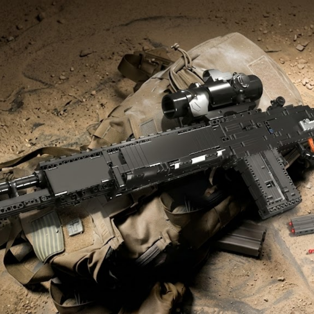 Rifle T&aacute;tico MK14 EBR (1656 pe&ccedil;as) - Brics Craft