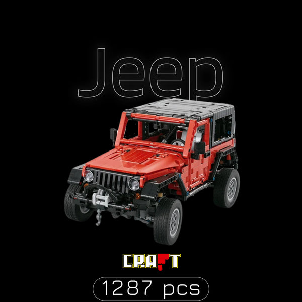 Jeep (1287 p&ccedil;s) - Brics Craft