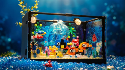 Aqu&aacute;rio Tropical: Corais Iluminados (725 pe&ccedil;as)