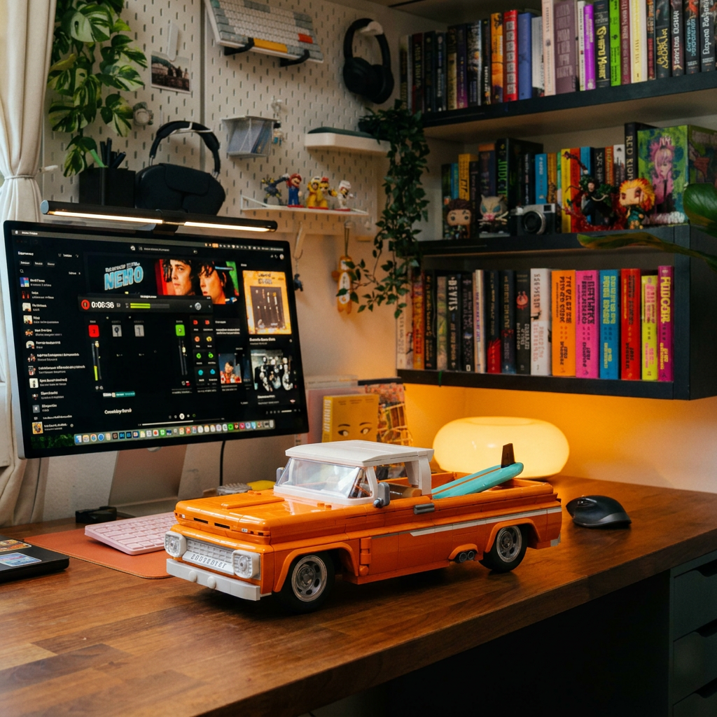 Hot Wheels - Custom 62 Chevy Pickup (858 pe&ccedil;as)