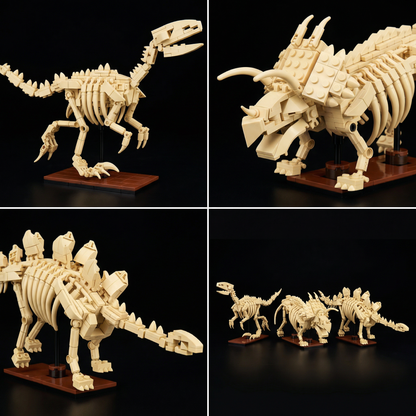 Dinossauros - Esqueletos 3 em 1 (825 pe&ccedil;as)