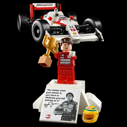 F&oacute;rmula 1 - McLaren MP4/4 + Ayrton Senna (693 p&ccedil;s) - Brics Craft