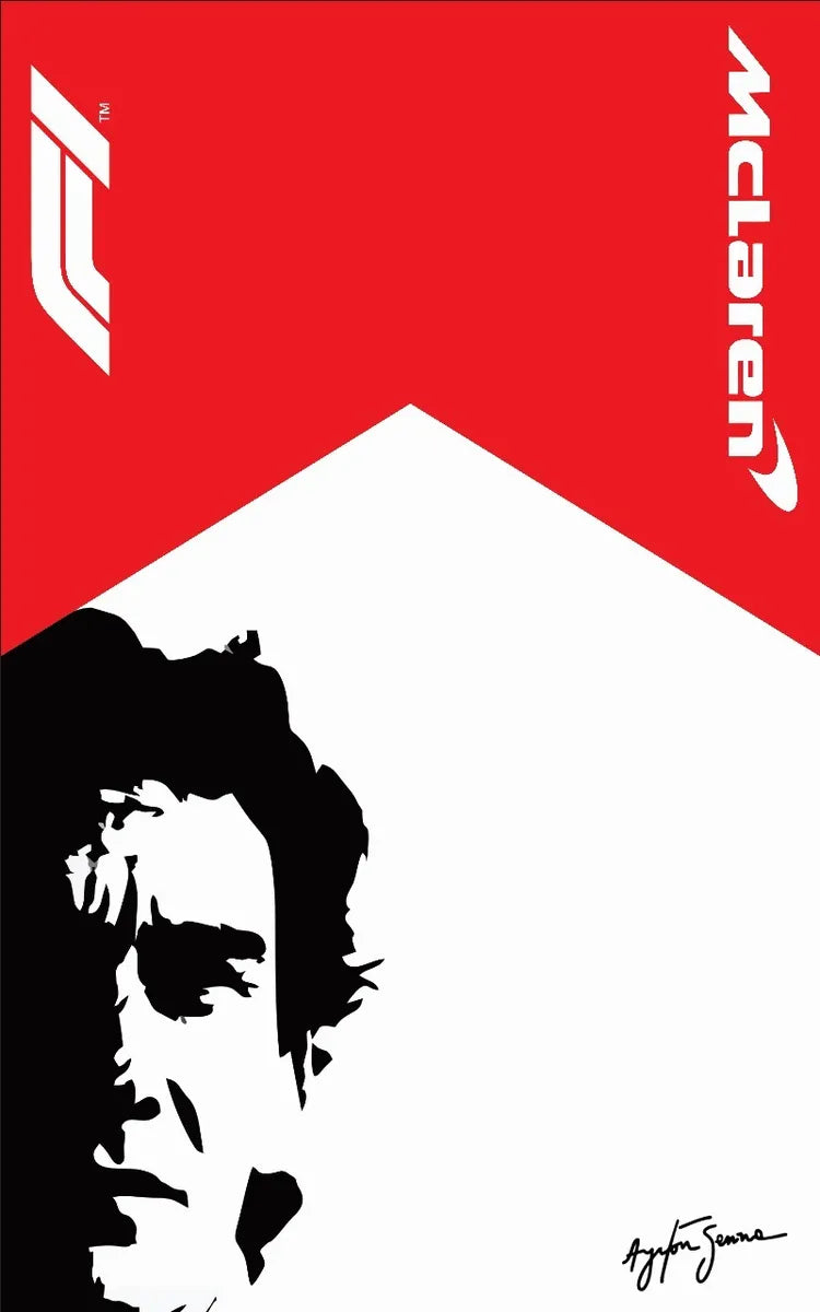 Quadro Fosco para a F&oacute;rmula-1 McLaren MP4/4