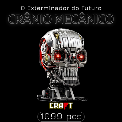 O Exterminador do Futuro: Cr&acirc;nio Mec&acirc;nico (1099 pe&ccedil;as)