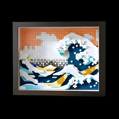O Museu: A Grande Onda de Kanagawa (1511 micro-pe&ccedil;as)