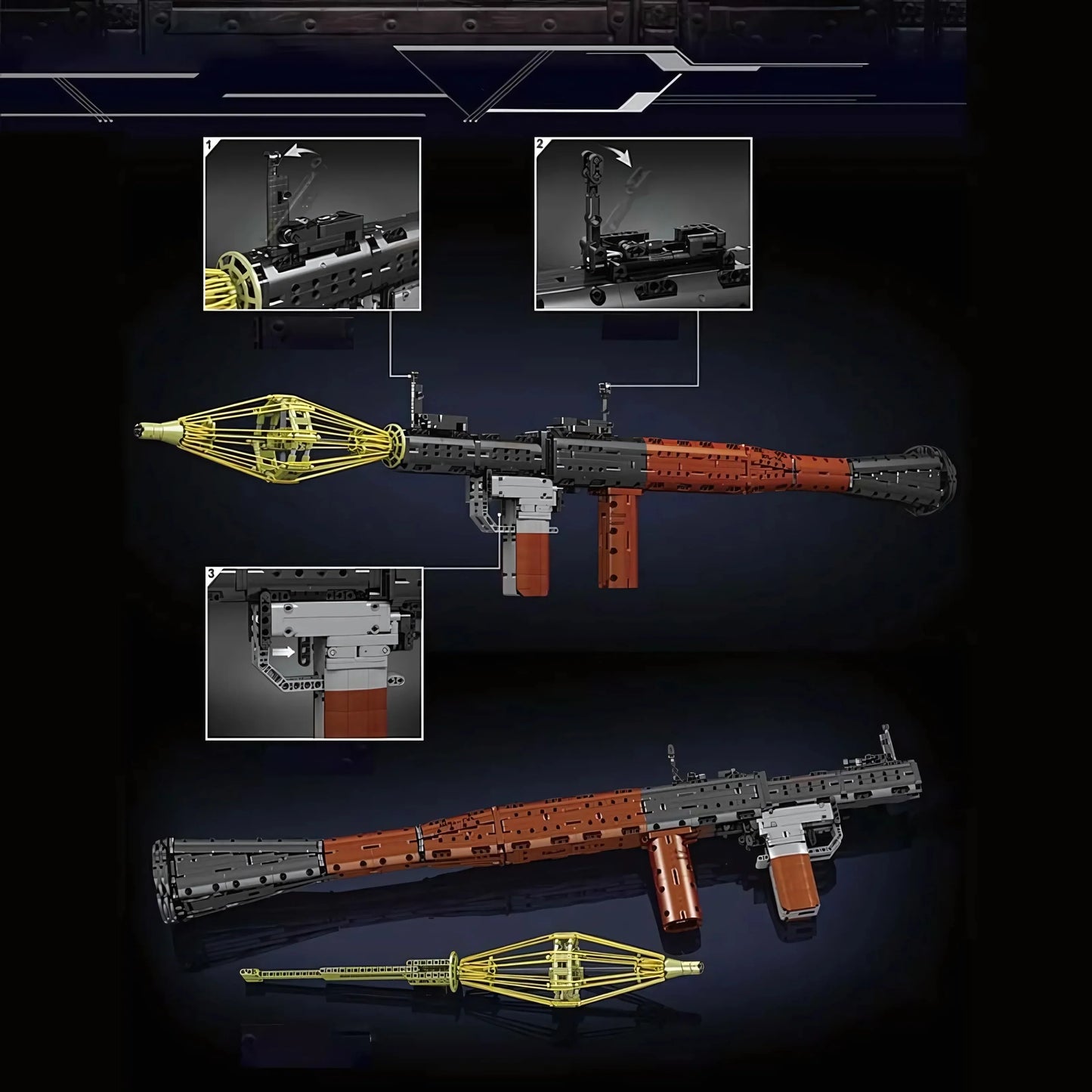 RPG-7 (1706 pe&ccedil;as)