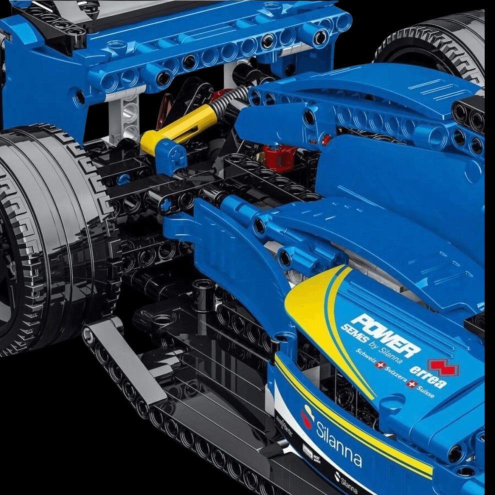 F&oacute;rmula 1 - Sauber C36 Azul (1110 pcs) - Brics Craft