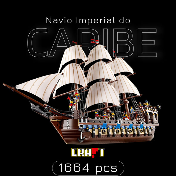 Navio Imperial do Caribe (1664 pe&ccedil;as)