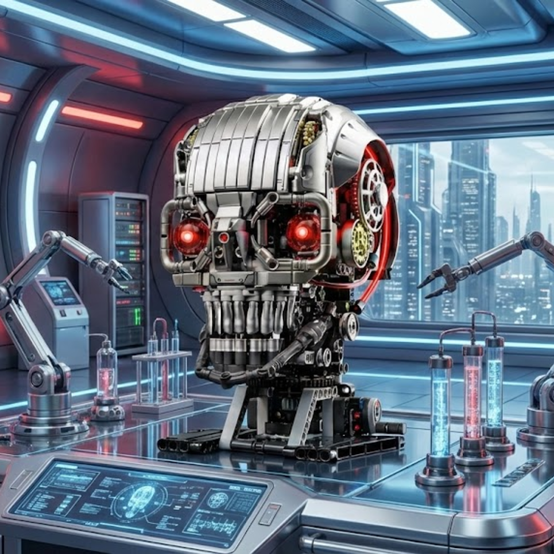 O Exterminador do Futuro: Cr&acirc;nio Mec&acirc;nico (1099 pe&ccedil;as)