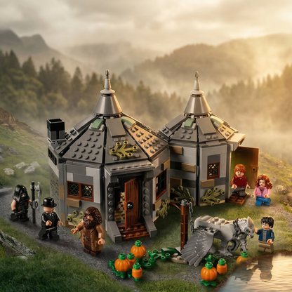 Harry Potter - A Cabana de Hagrid (496 pe&ccedil;as)