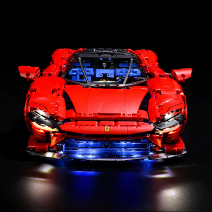 Kit de Ilumina&ccedil;&atilde;o para a Ferrari Daytona SP3 (3378 pe&ccedil;as)
