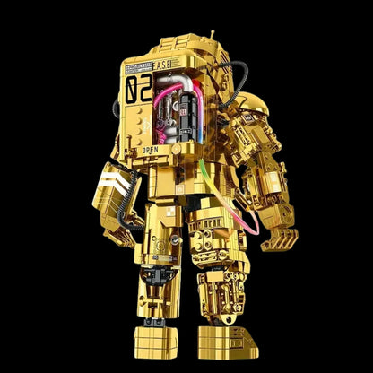 Astronauta Dourado (990 pe&ccedil;as) - Brics Craft