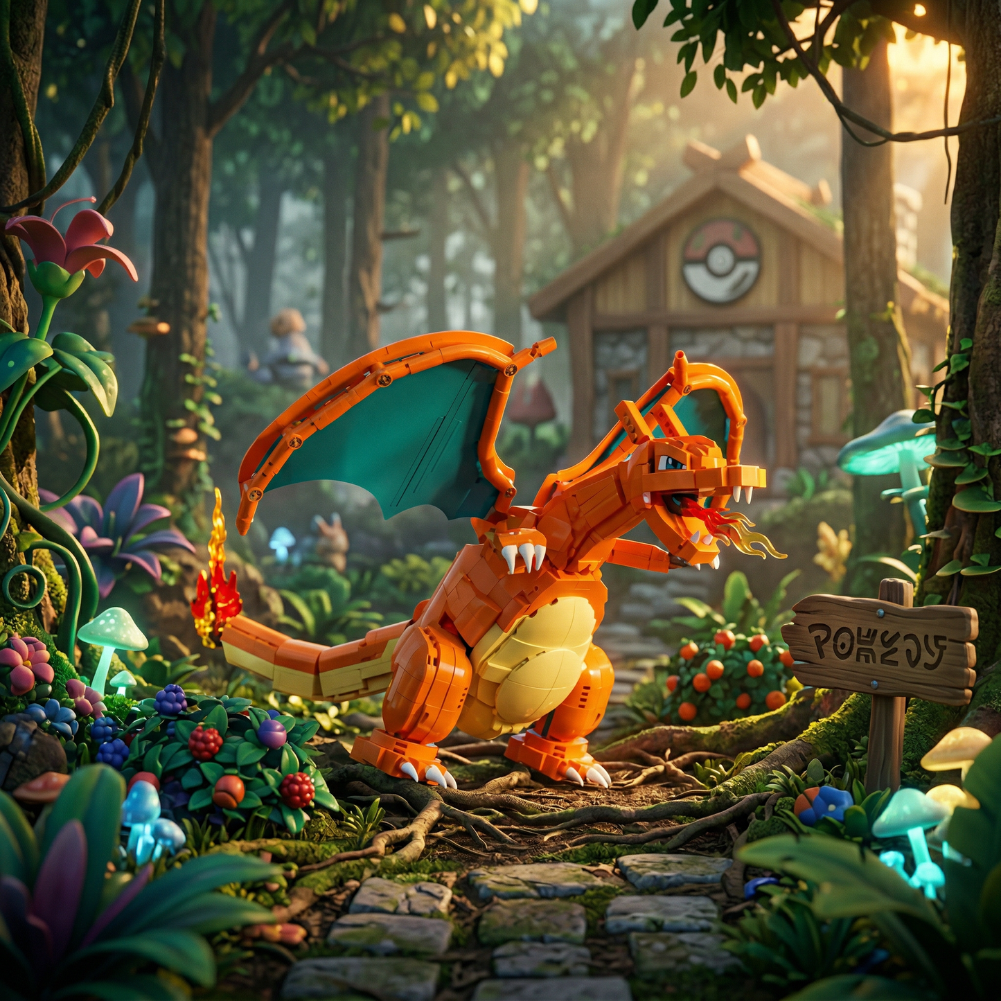 Pok&eacute;mon - Charizard (273 pe&ccedil;as)