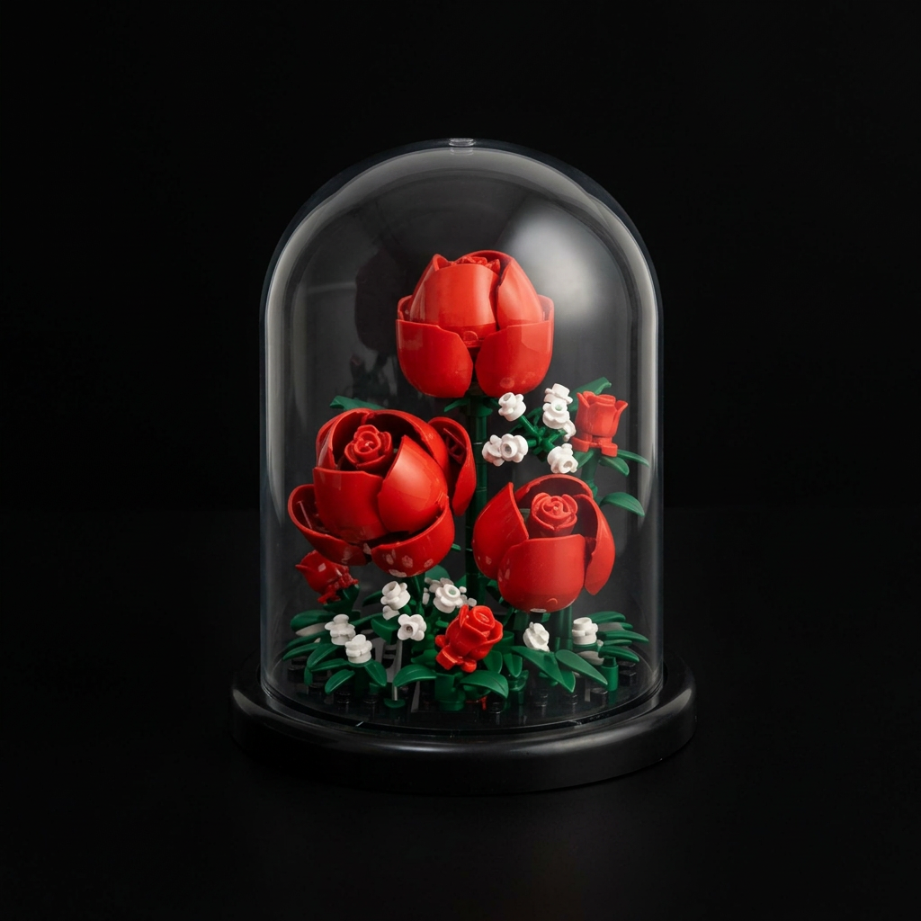 Redoma de Rosas (151 pe&ccedil;as)