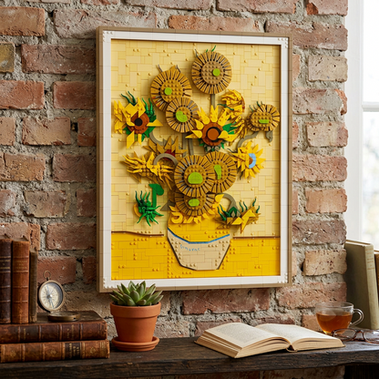 Os Girass&oacute;is de Van Gogh (2615 pe&ccedil;as)