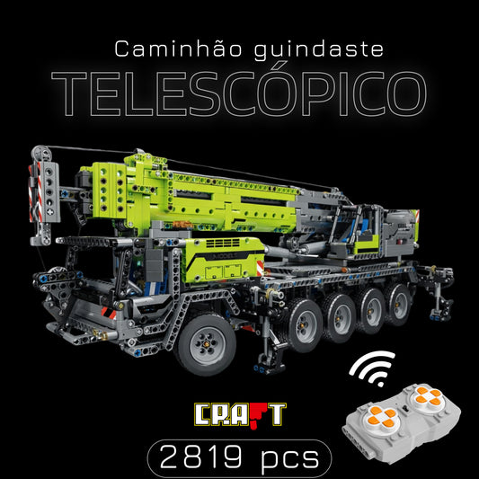 Caminh&atilde;o Guindaste Telesc&oacute;pico (2.819 pe&ccedil;as)