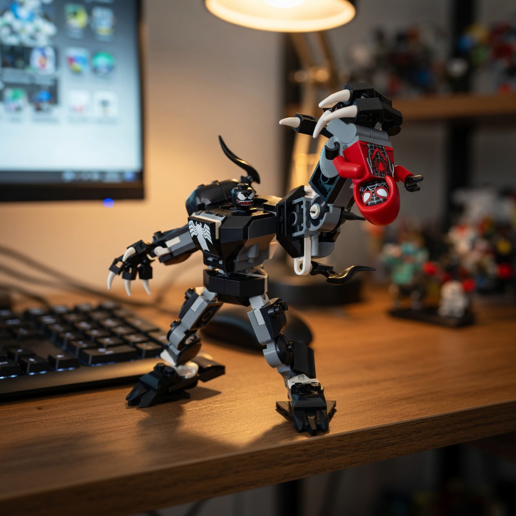 Armadura de Rob&ocirc; Venom vs. Miles Morales (134 pe&ccedil;as)