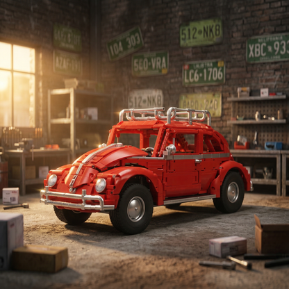 Fusca - Volkswagen Beetle (2661 pe&ccedil;as)