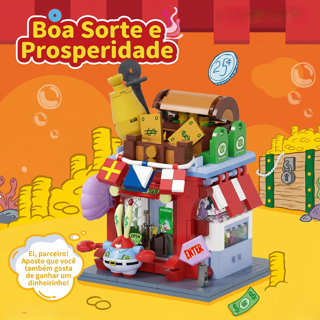 Bob Esponja - Nadando no Dinheiro (353 pe&ccedil;as)