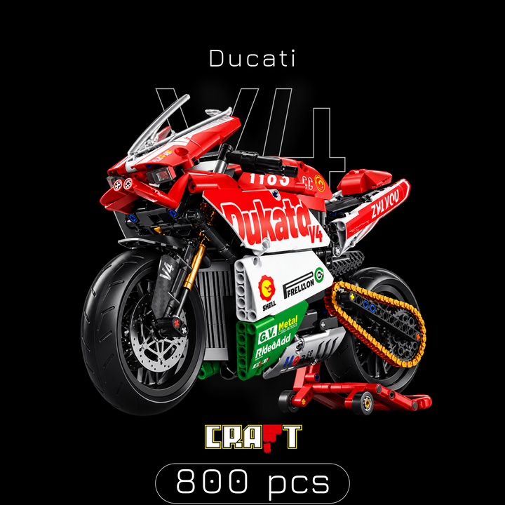 Capa principal do produto Ducati V4 (800 pe&ccedil;as), posi&ccedil;&atilde;o 1