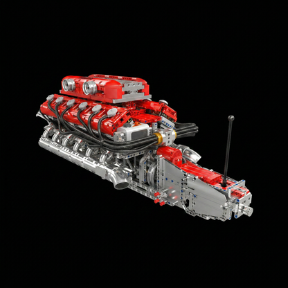 Motor V12 Supercar Italiano (3.472 pe&ccedil;as)