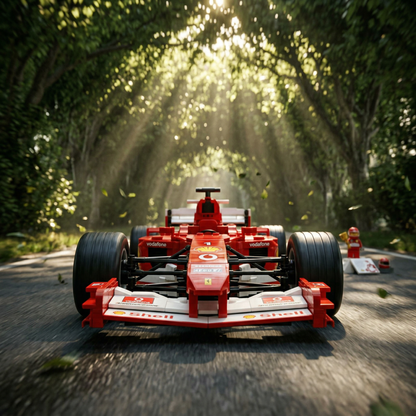 Ferrari F2004 - Michael Schumacher (735 pe&ccedil;as)