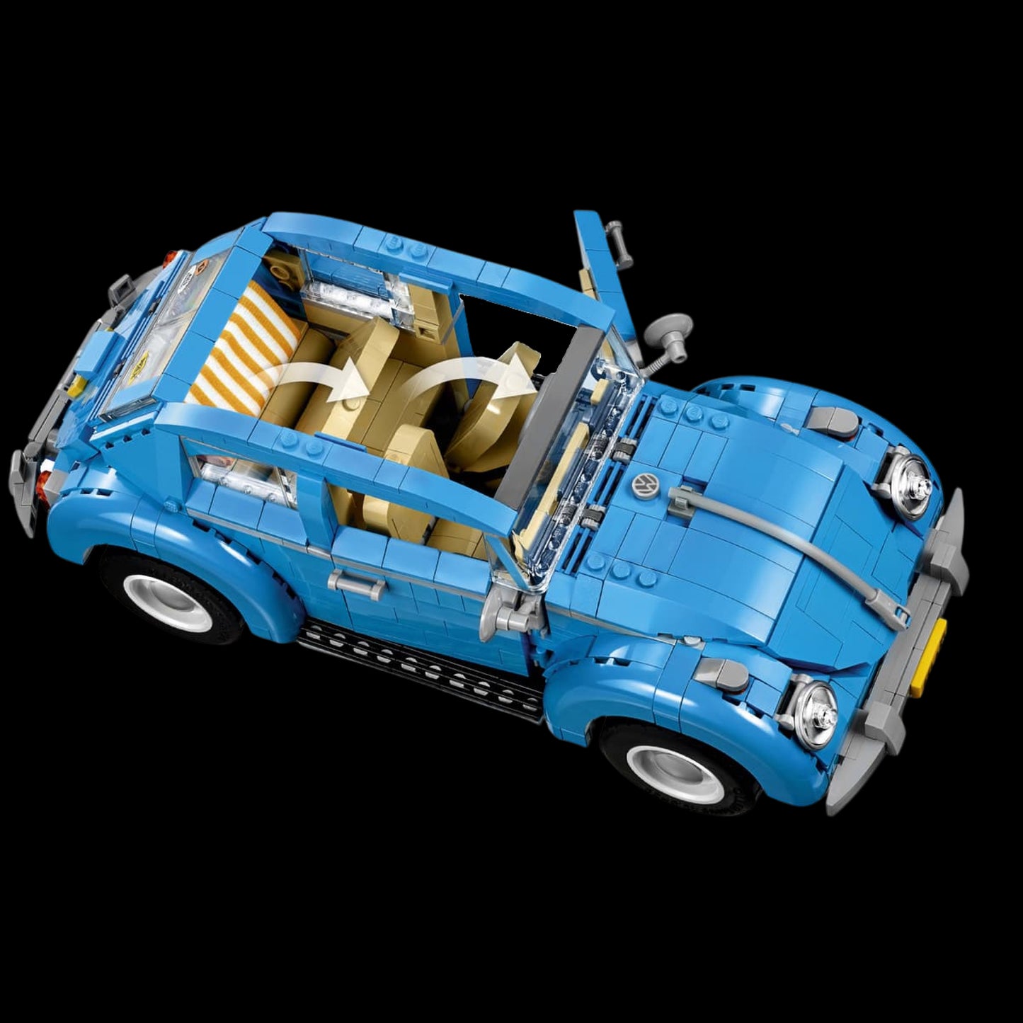 Fusca Azul do Surf (1193 pe&ccedil;as)