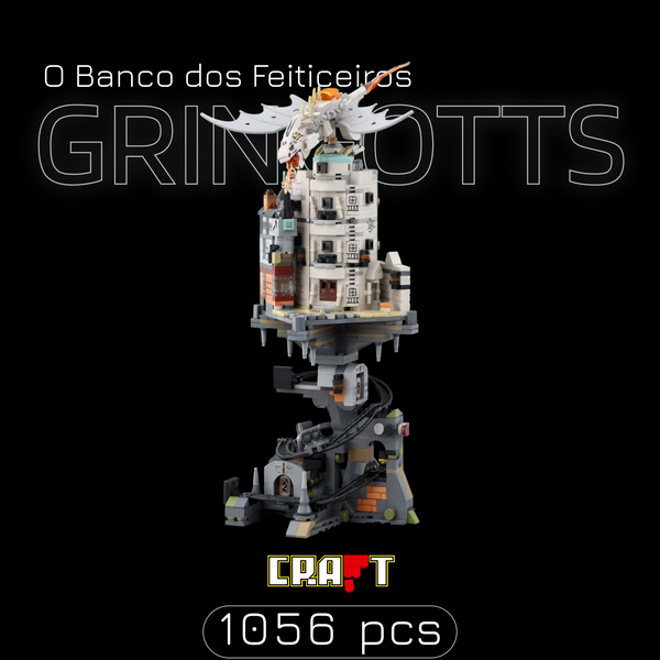 Oferta Exclusiva deste An&uacute;ncio | Harry Potter - Gringotts: O Banco dos Bruxos (1056 pe&ccedil;as)
