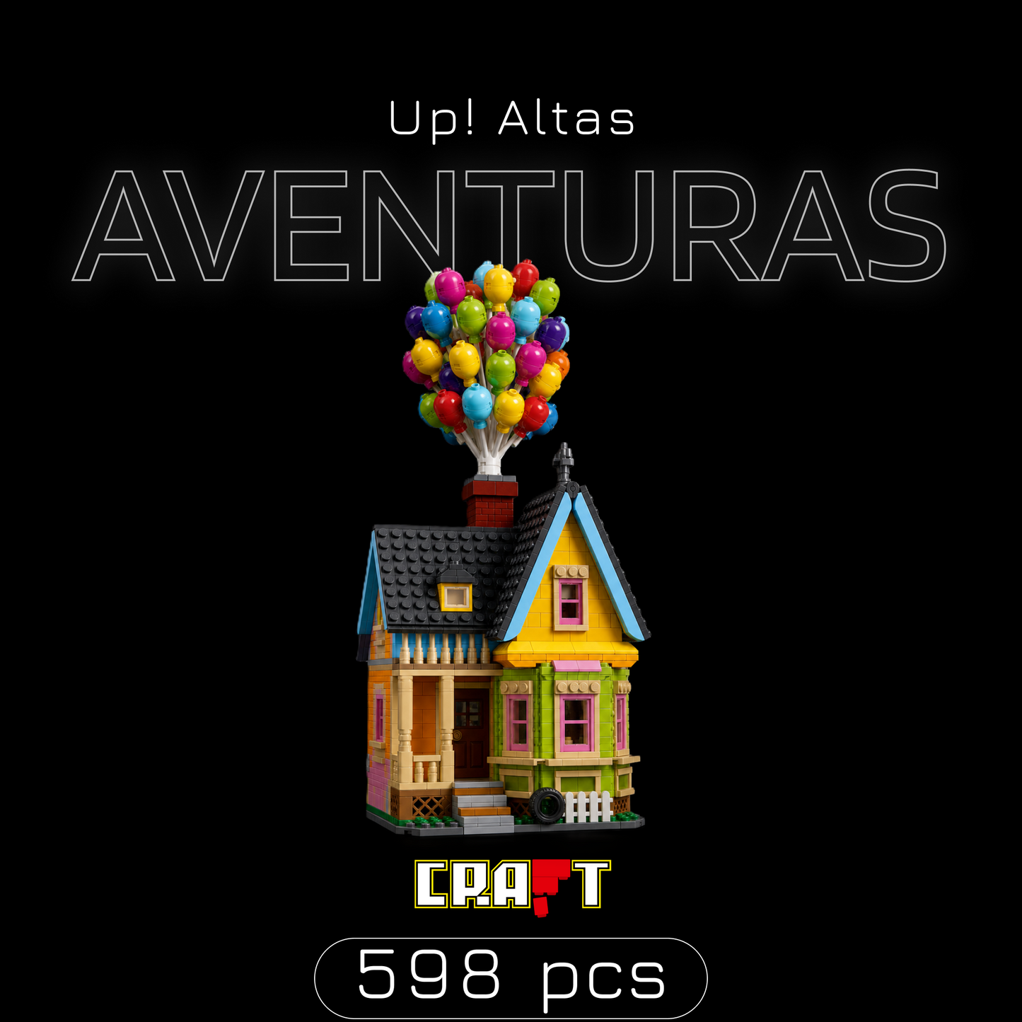 Casa de Up Altas Aventuras (598 pe&ccedil;as) - m&iacute;dia 01