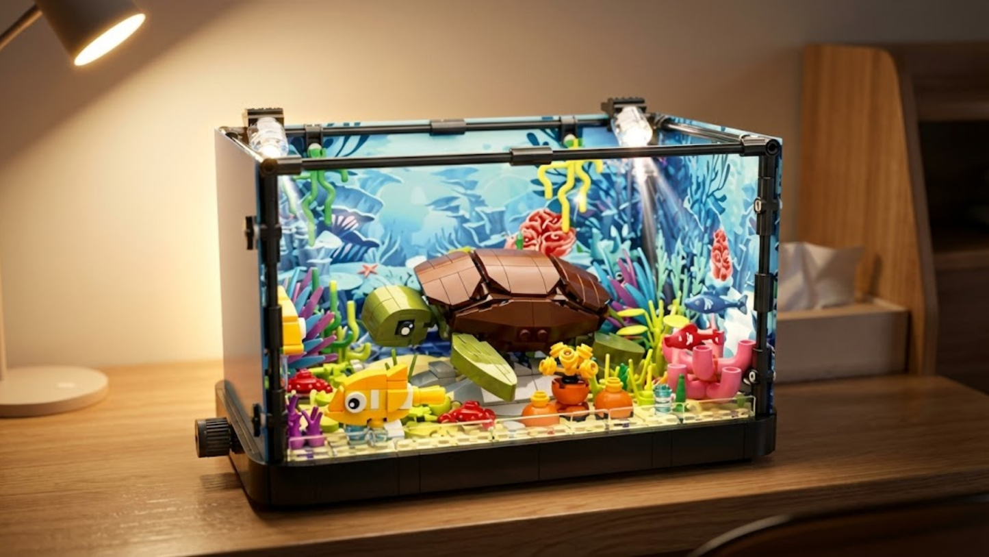Aqu&aacute;rio Iluminado: Tartaruga (753 pe&ccedil;as)