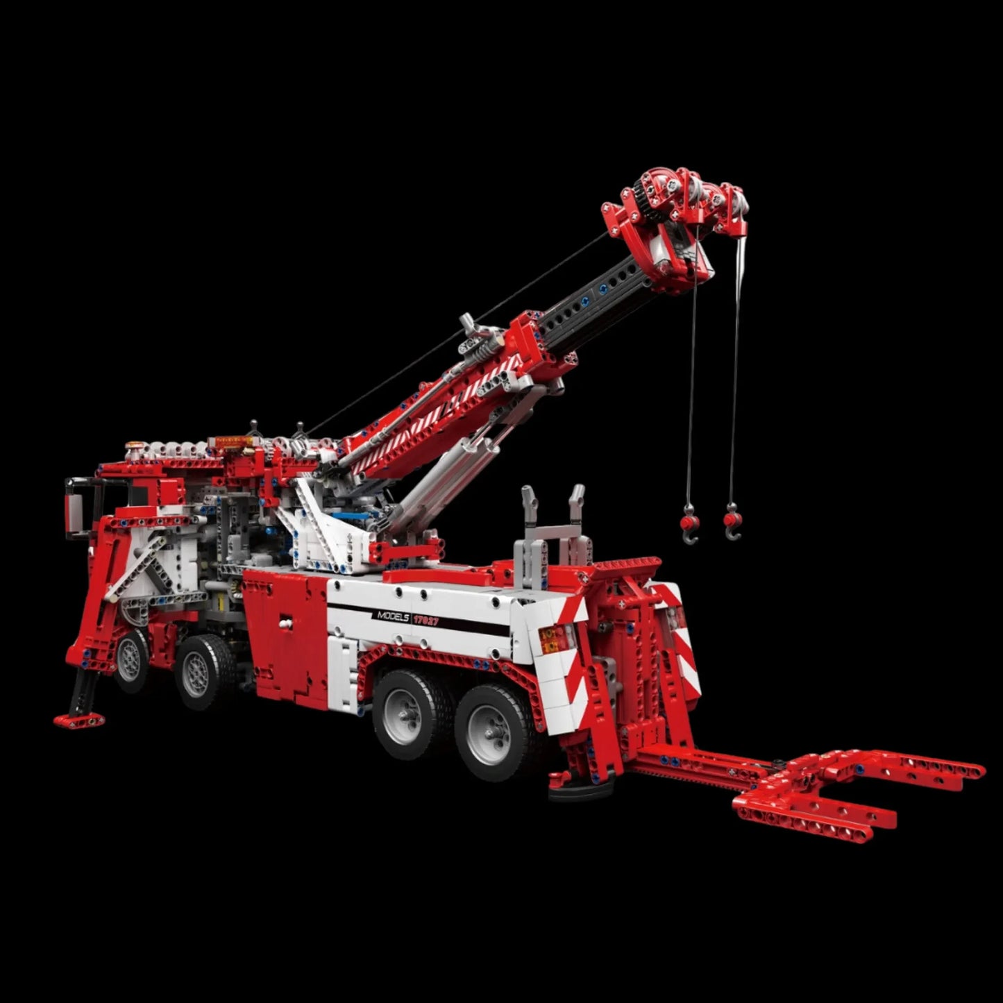 Caminh&atilde;o Guincho Vermelho (4883 p&ccedil;s) - Brics Craft