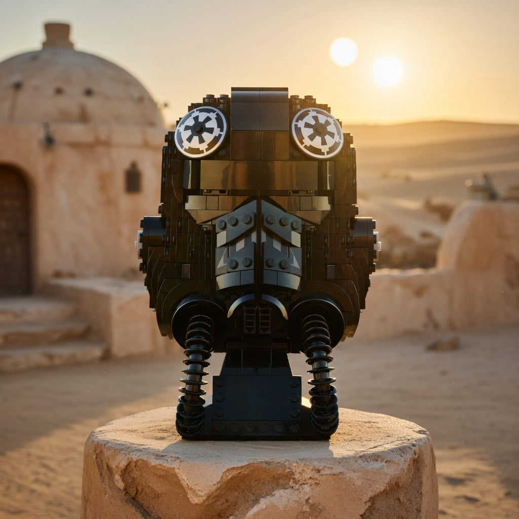 Star Wars - Capacete de Piloto de Ca&ccedil;a TIE (724 pe&ccedil;as)