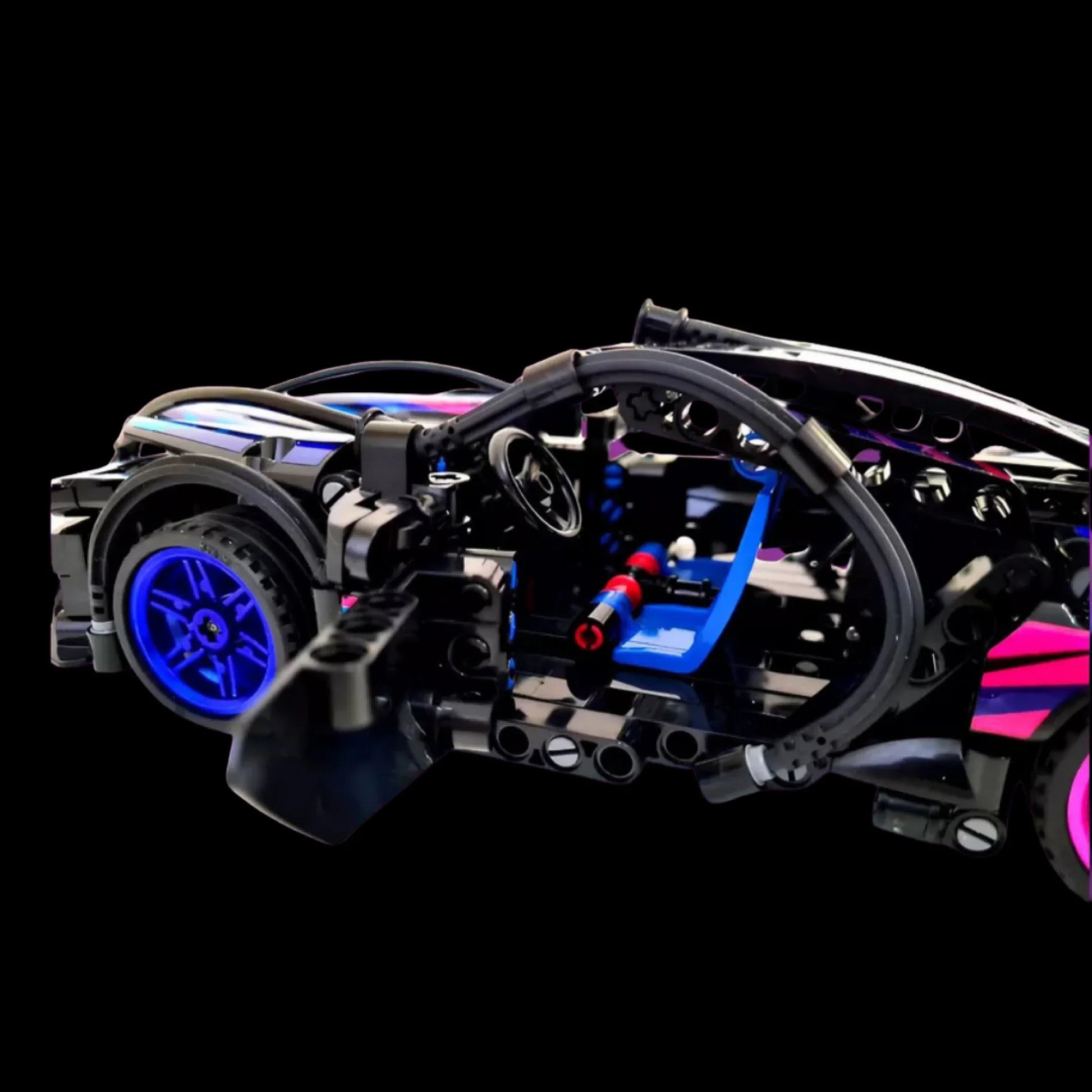 Bugatti Chiron Cyberpunk (473 peças)
