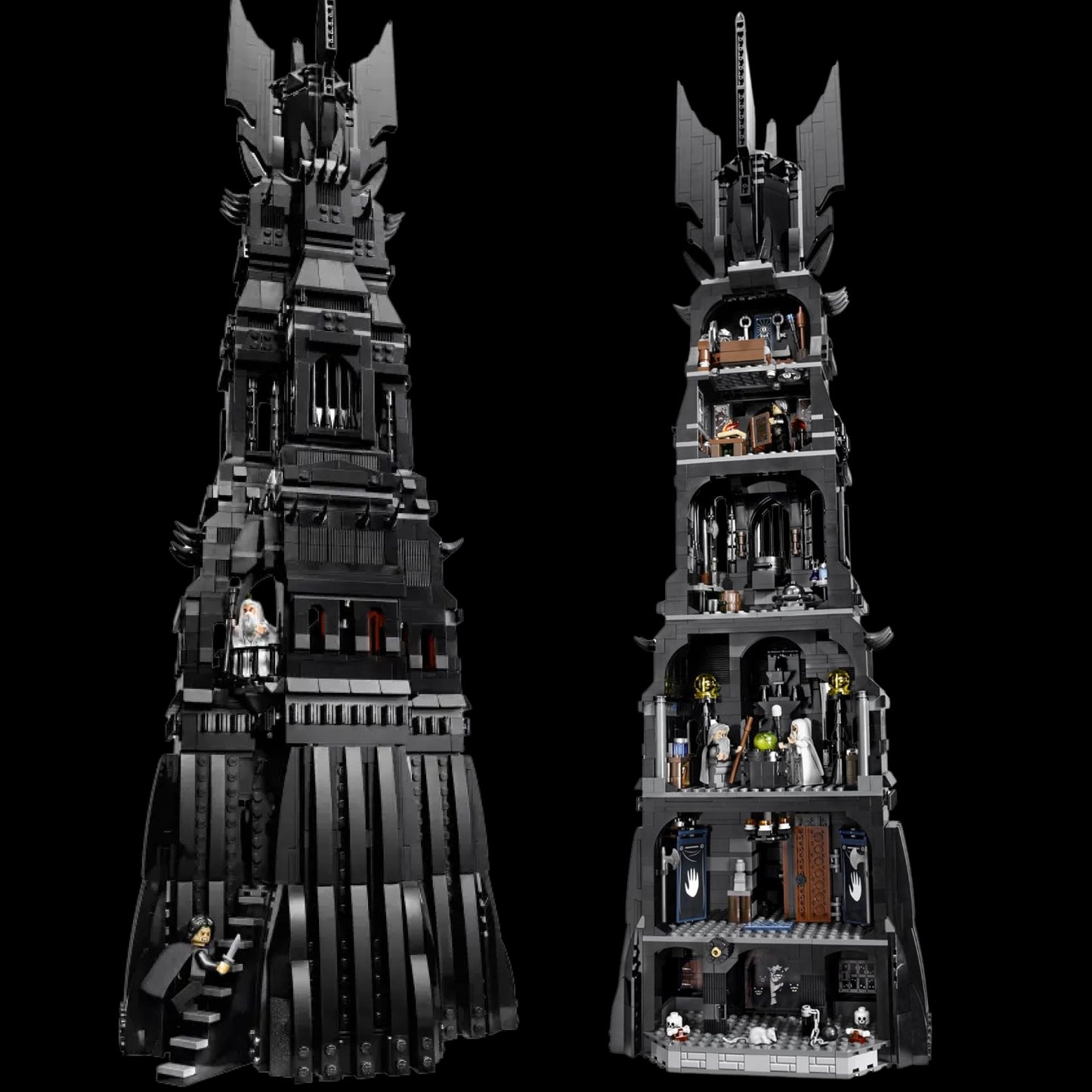 O Senhor dos An&eacute;is - Torre de Orthanc (2359 pe&ccedil;as)