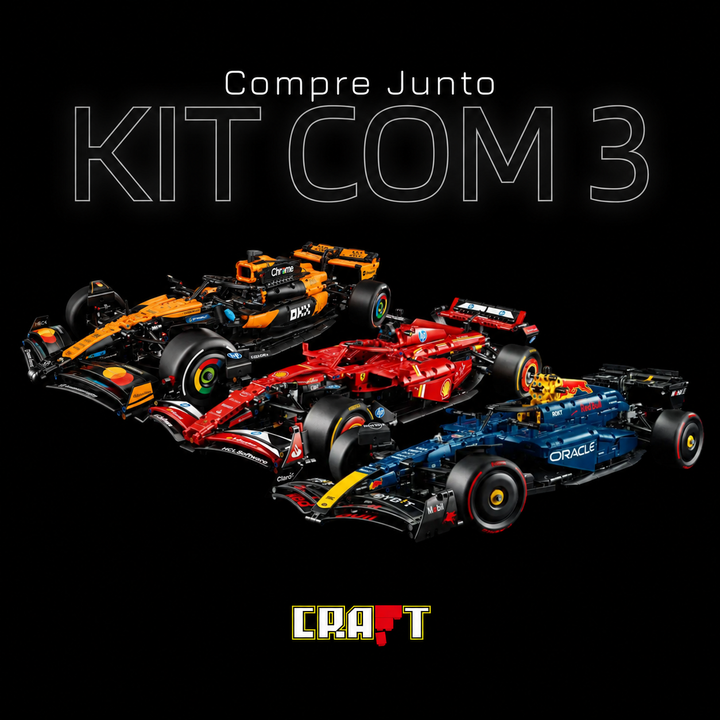 Compre Junto! SF24 + RB20 + MCL39 (4675 pe&ccedil;as)