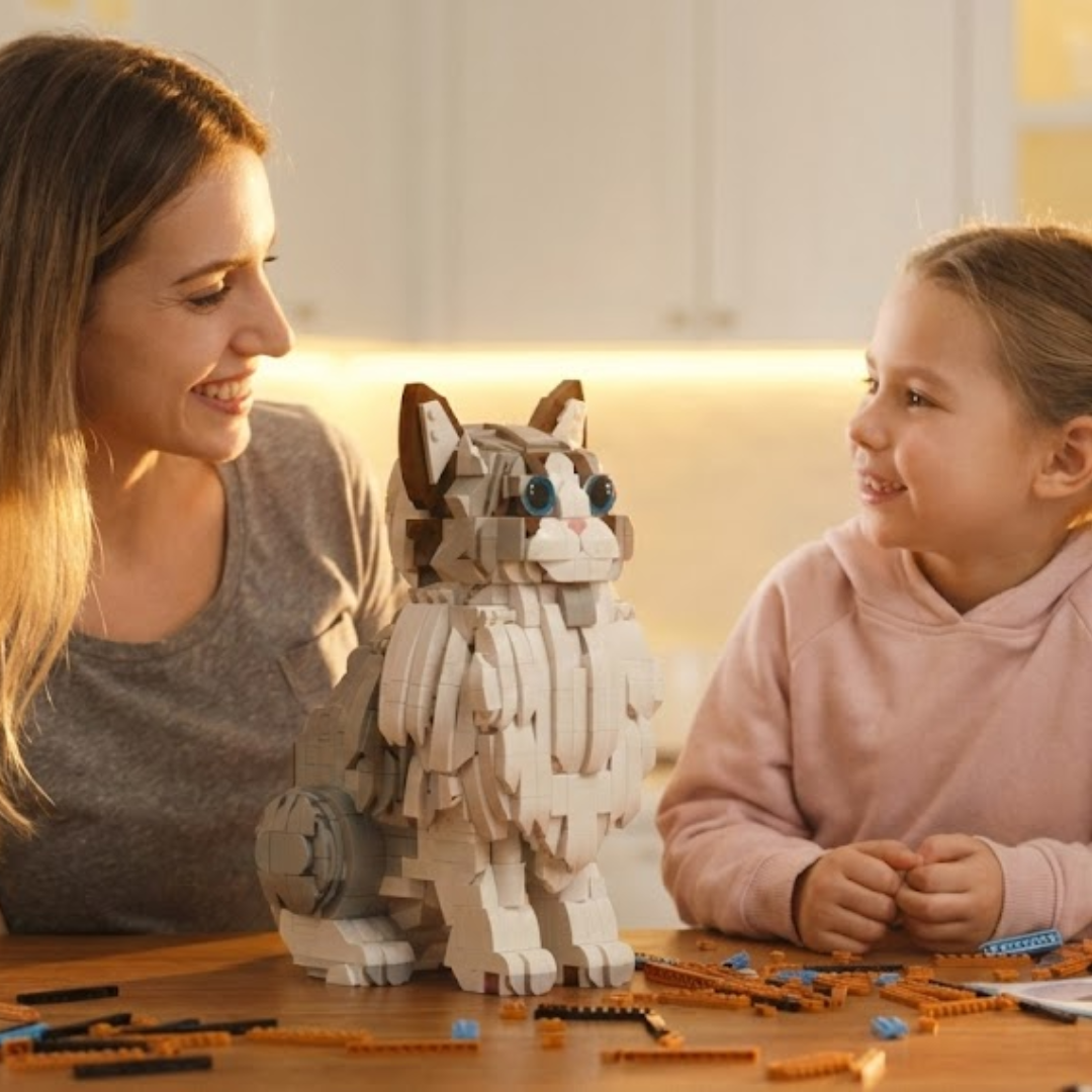 O Companheiro Perfeito: Gato Ragdoll (1438 pe&ccedil;as)