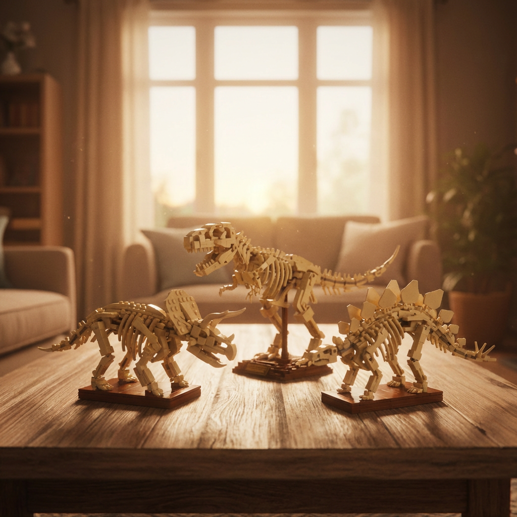 Dinossauros - Esqueletos 3 em 1 (825 pe&ccedil;as)