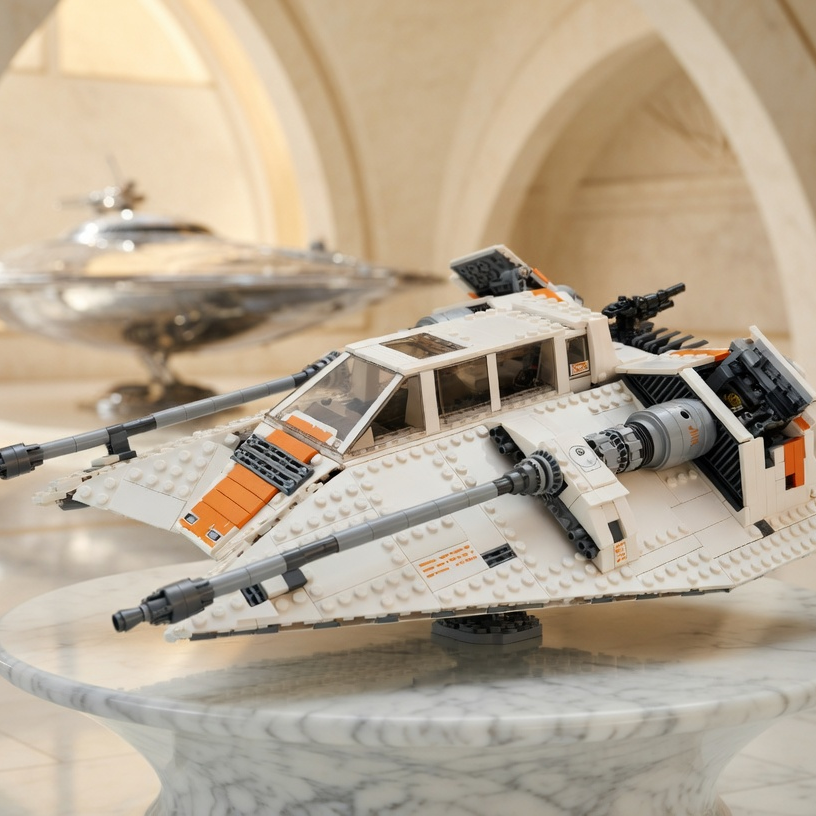 Star Wars - Snowspeeder Rebelde (1703 pe&ccedil;as)