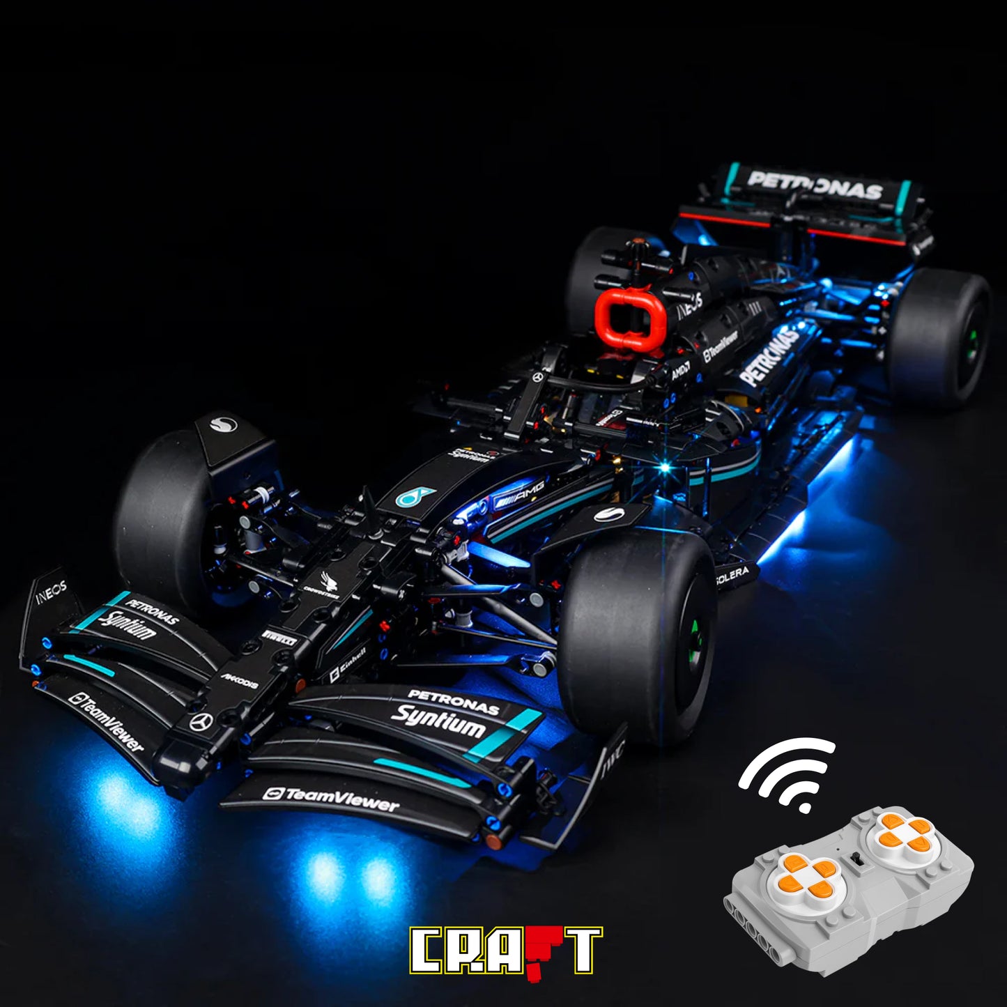 F&oacute;rmula 1 - Mercedes AMG W14 (1642 pe&ccedil;as)