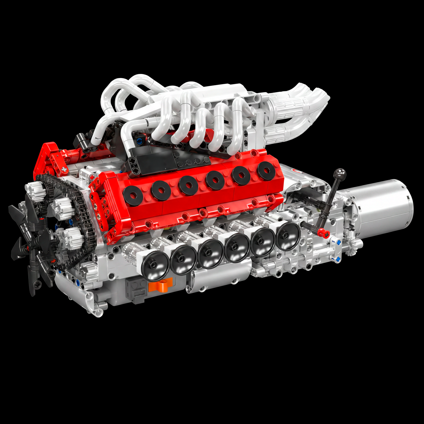 Motor V12 Aspirado Naturalmente (1366 pe&ccedil;as)