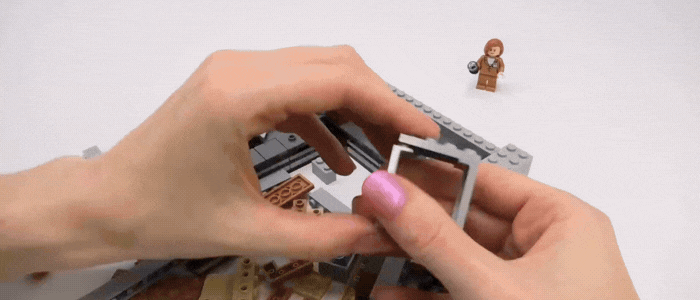 GIF 1 de 6 do produto Arquivo X (1.478 pe&ccedil;as), mostrando detalhes da constru&ccedil;&atilde;o.