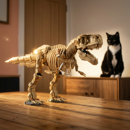 Oferta Exclusiva deste An&uacute;ncio | F&oacute;ssil do Tiranossauro Rex - Jurassic Park (3145 pe&ccedil;as)