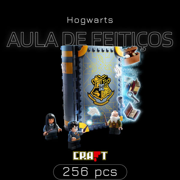 Harry Potter - Hogwarts: Aula de Feiti&ccedil;os (256 pe&ccedil;as)